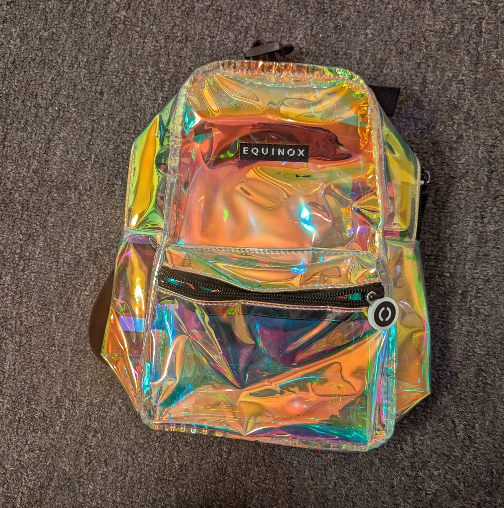 Equinox Holographic Mini Backpack